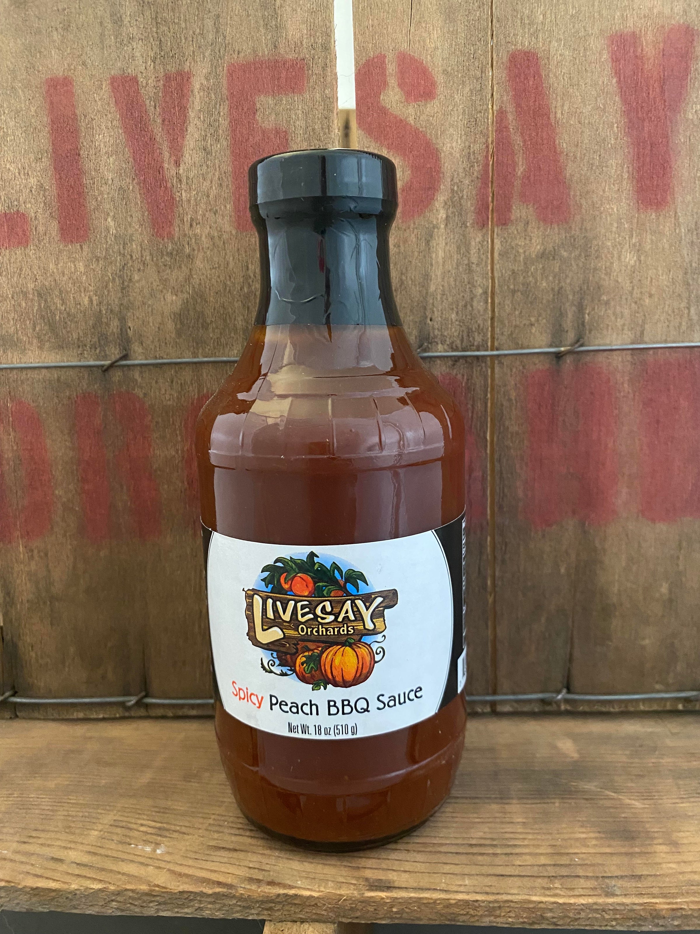 Porter Peach Jalapeno Jam (Jar) | Livesay Orchards